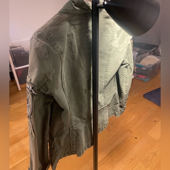 Zadig & Voltaire Virginia Grunge Military Jacket - Picture 4 of 7